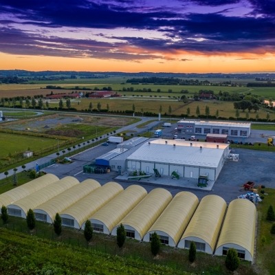 Mushroom cultivation and processing site